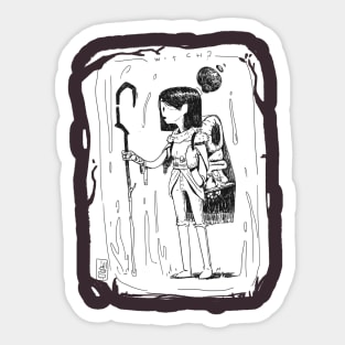 Forest Witch Sticker